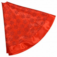 SOTTOALBERO FIOCCHI DI NEVE ROSSO CM.120 (6pz)